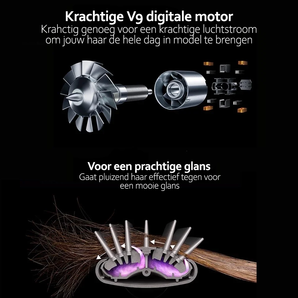 5-in-1 Multi-Haarstyler met Ionentechnologie - AuraStyle
