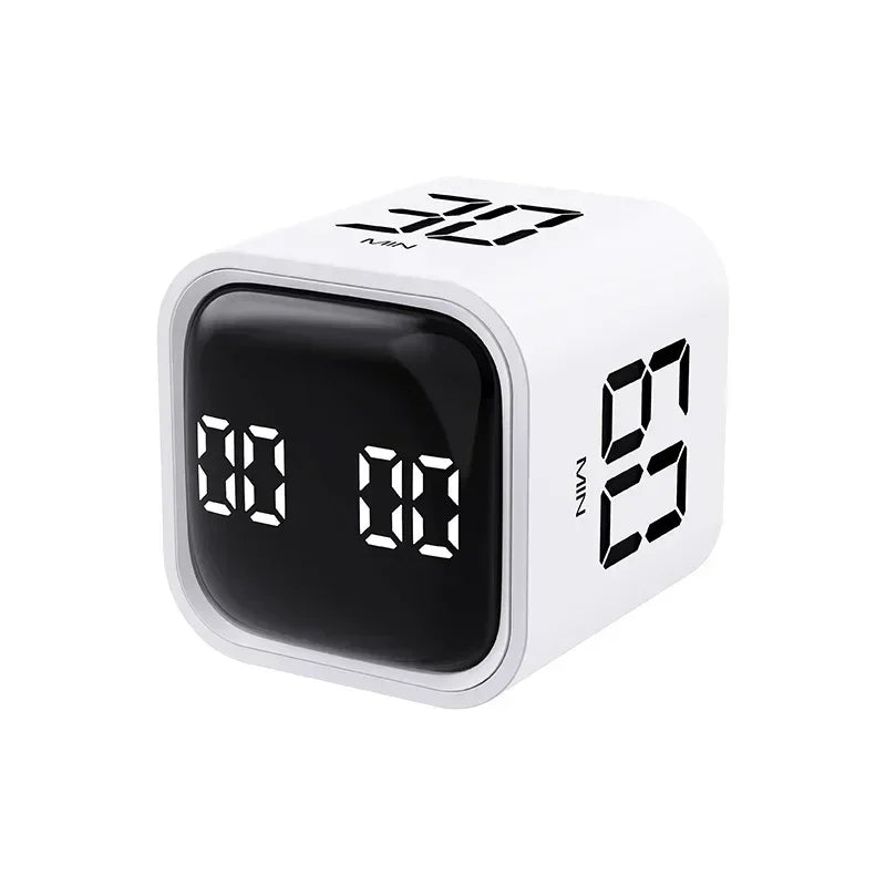 Handy Timer with Gravity Sensor - TimeMaster-White-Nora Luxe