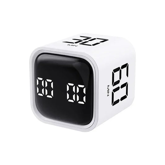 Handy Timer with Gravity Sensor - TimeMaster-White-Nora Luxe