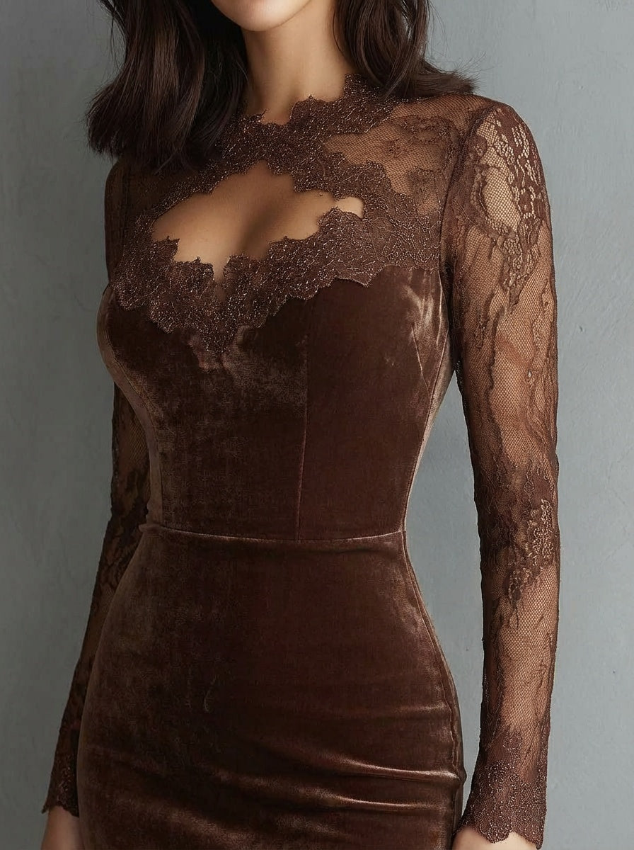 Nadiya - Minivestido con Elegante Encaje