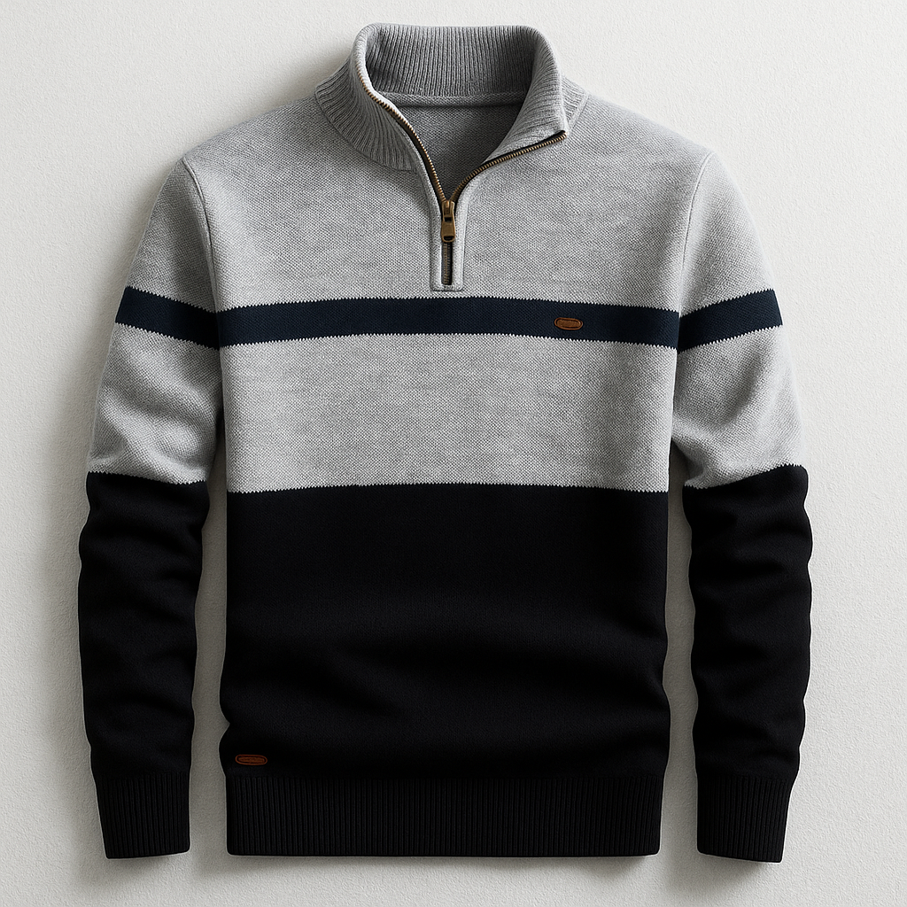 Sacha – Sweat zippé homme