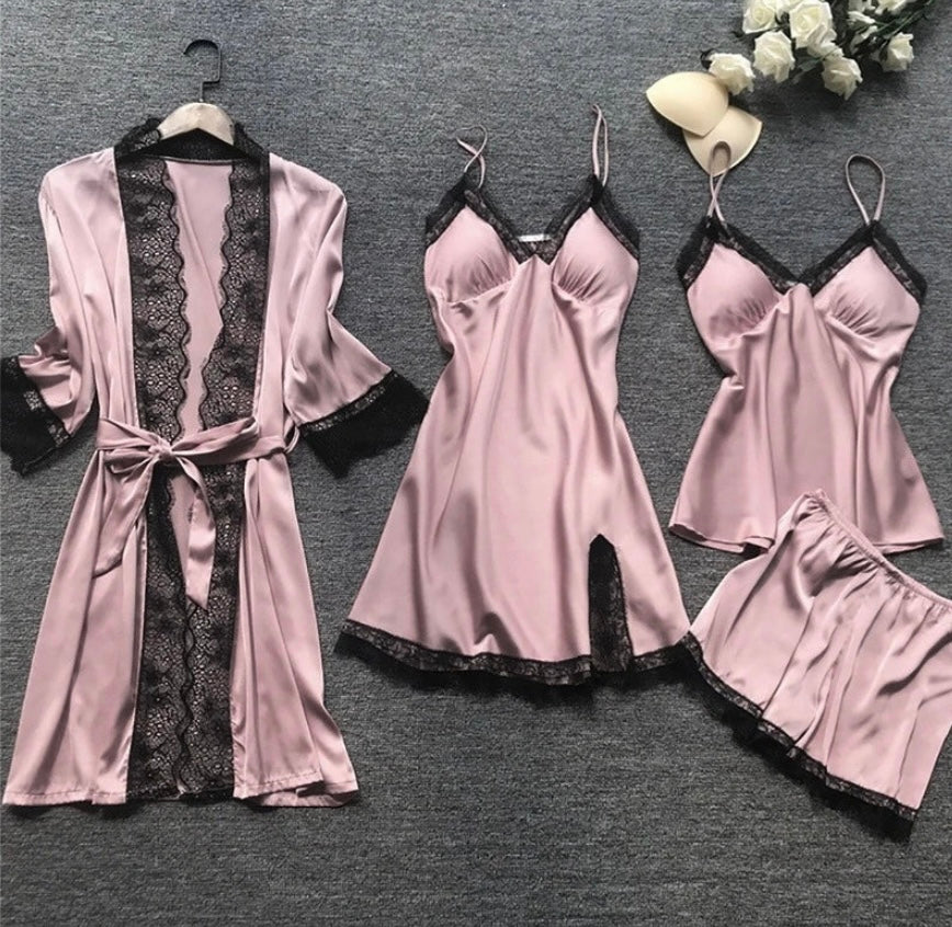 Jara - Satin-Pyjama-Set