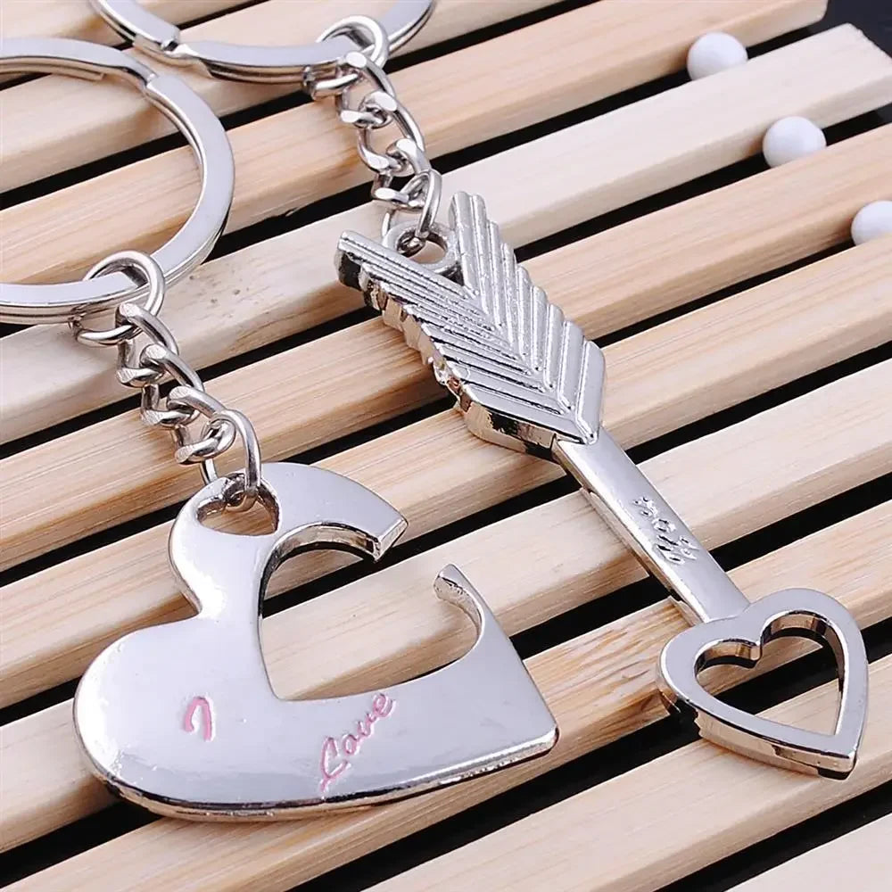 Liefdeshart Sleutelhanger Set | Vier & Versterk Jullie Romantische Band