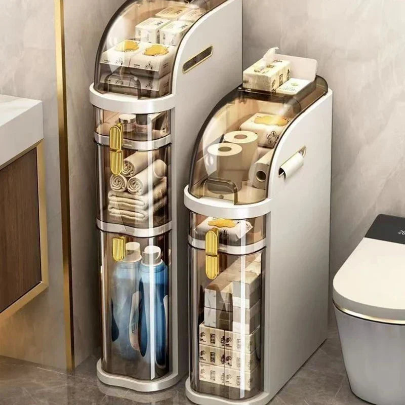 NookGlide™ - Rolling Bathroom Cabinet
