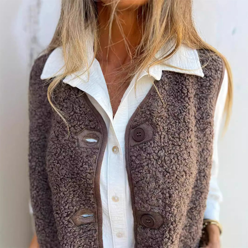 Sienna Damesvest met Knopen