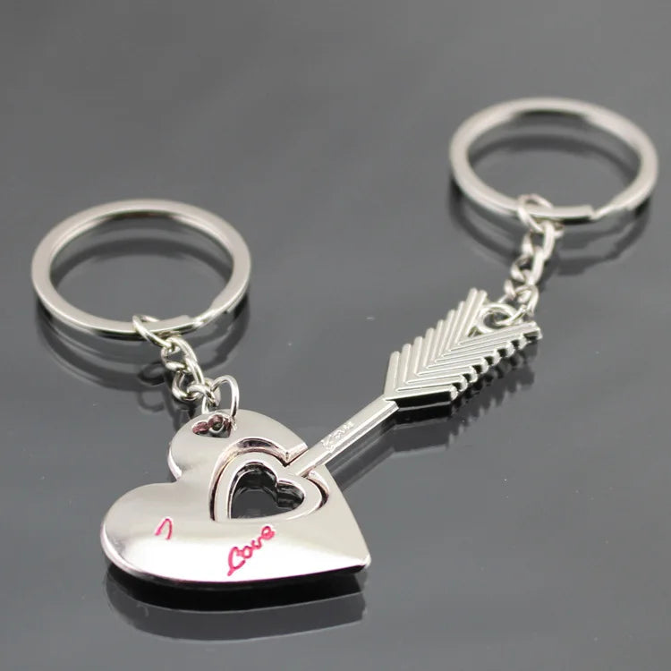 Liefdeshart Sleutelhanger Set | Vier & Versterk Jullie Romantische Band