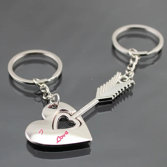 Liefdeshart Sleutelhanger Set | Vier & Versterk Jullie Romantische Band