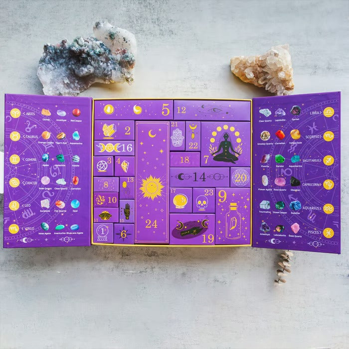 HexenHerz™ / Reiki-Kristall-Halloween-Countdown-Box