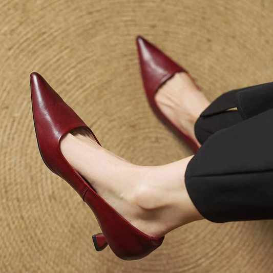 Afrila | Lederpumps mit spitzer Zehenpartie