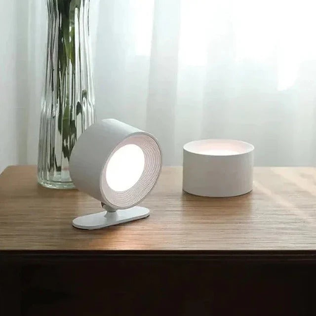 Fleksibel Trådløs Væglampe: 360° Belysning Uden Rod