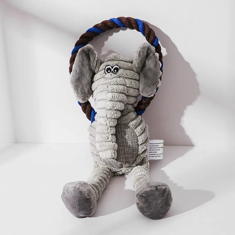 Interactief Hondenspeelgoed 31 cm Fleece – Duurzaam en Gezond Speeltje voor Honden - Hebbr