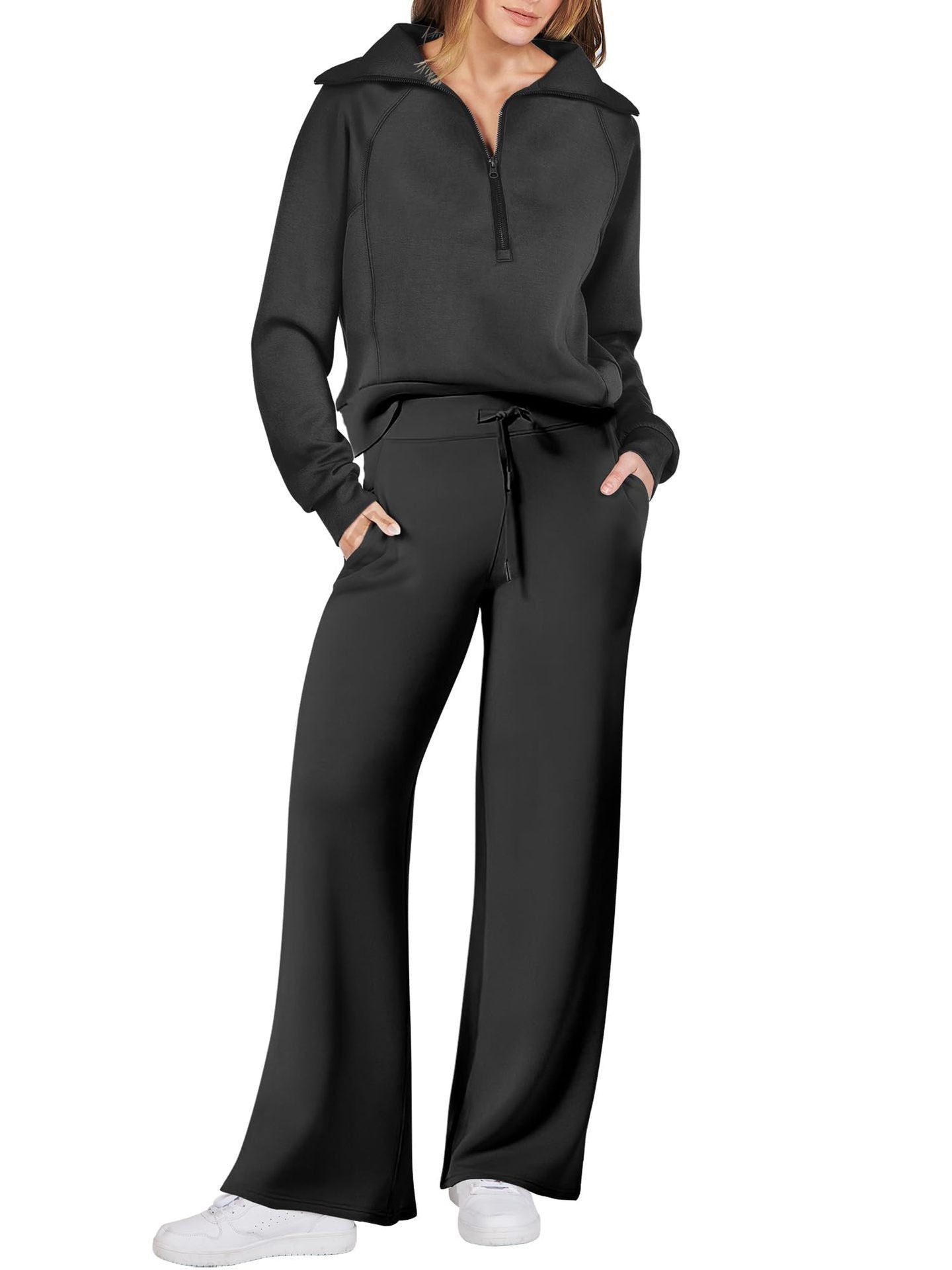 Women's Comfortable Hoodie Set With Pants
