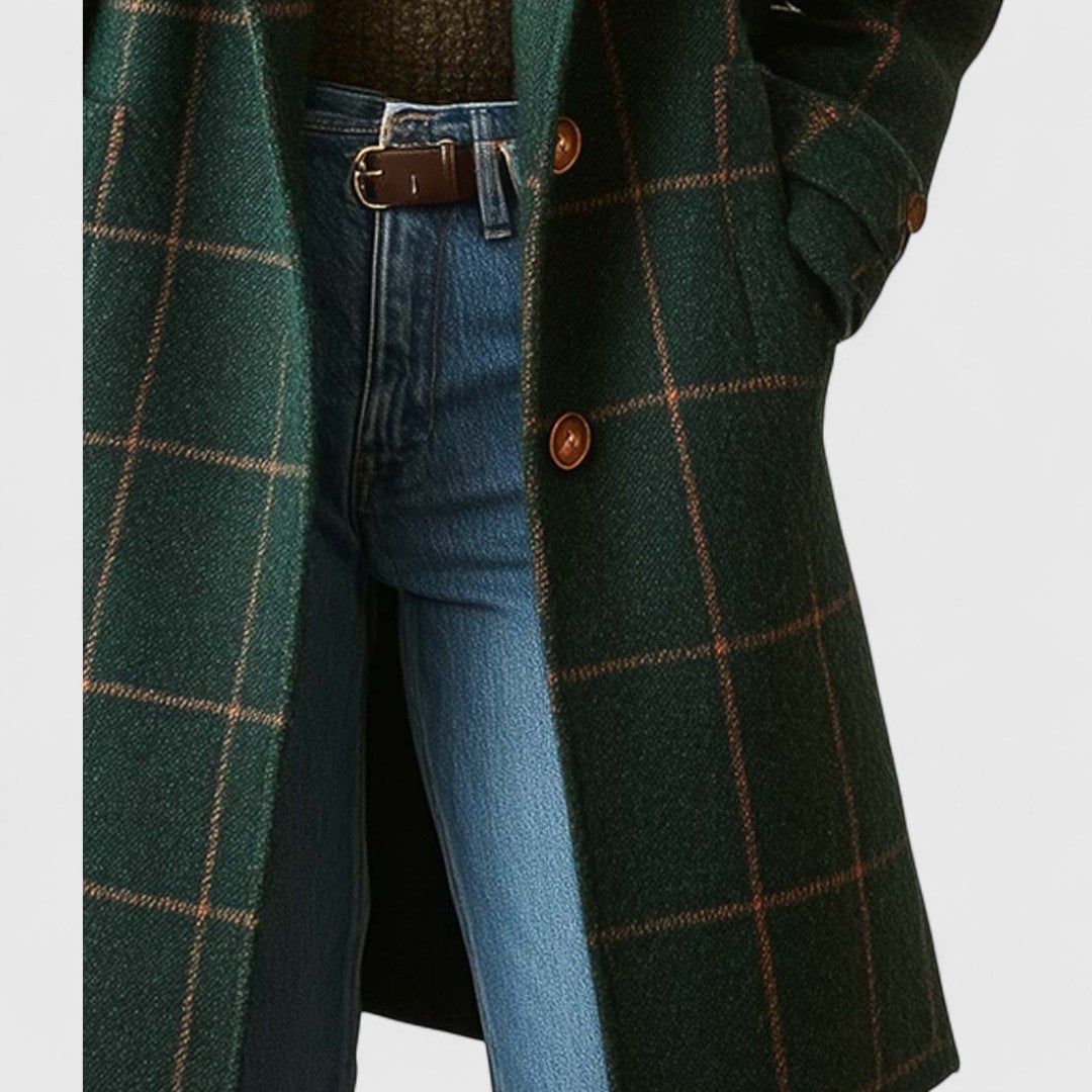 Belle | Classic Check Coat