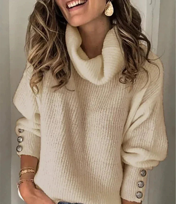 Damen-Rollkragenpullover - Devera
