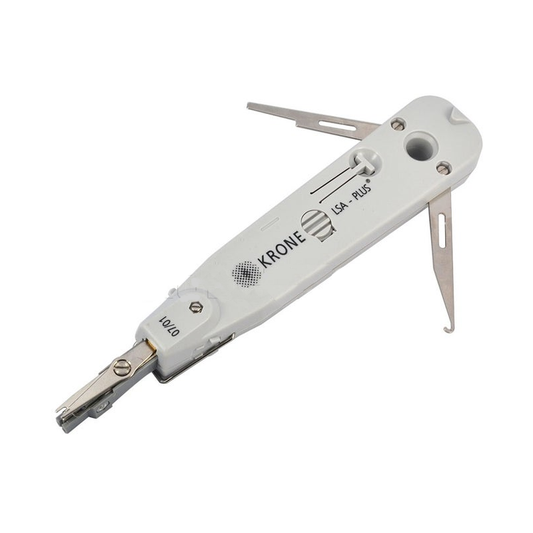 Lsa Plus Telecom Phone Wire Cable Rj11 Rj45 Punch Down Network Tool Kit Professional