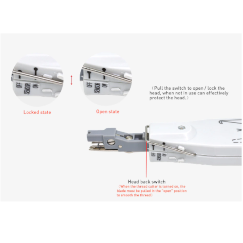 Lsa Plus Telecom Phone Wire Cable Rj11 Rj45 Punch Down Network Tool Kit Professional