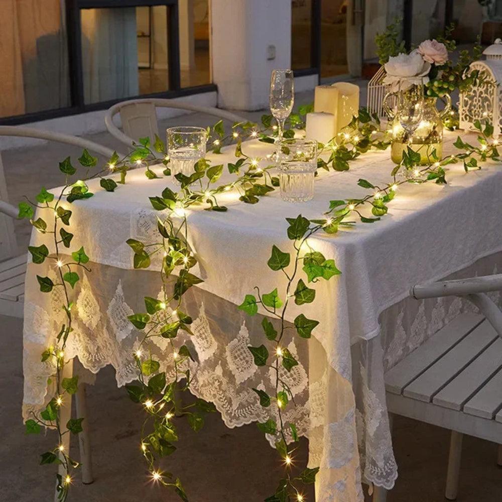 LumiLeaf | Sfeervolle Hedera planten Lichtslinger - Storebay.nl