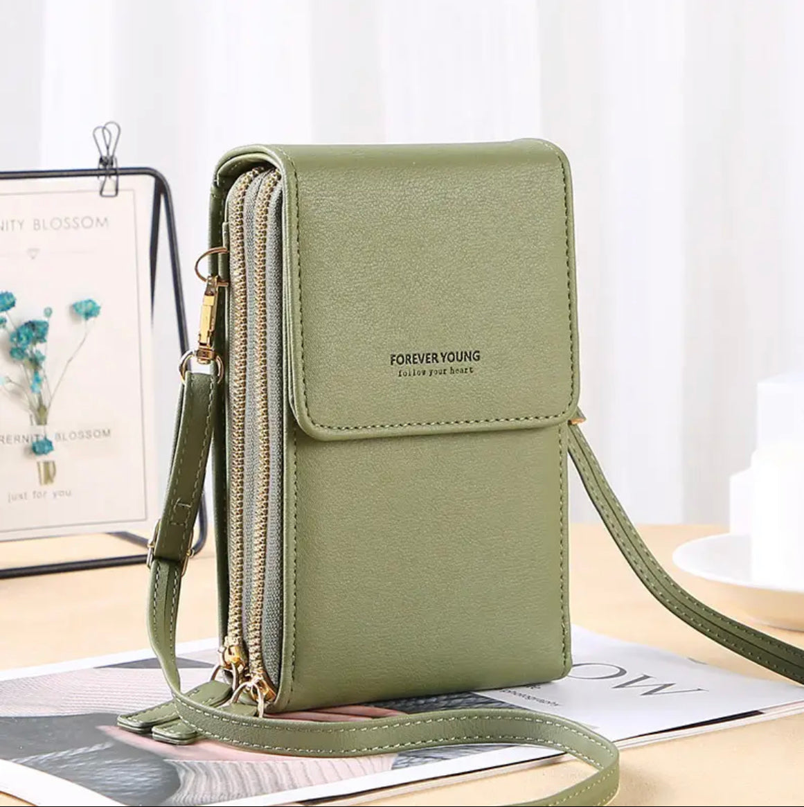 Luxury Ladies Handbag - Elara-Green-State of Style