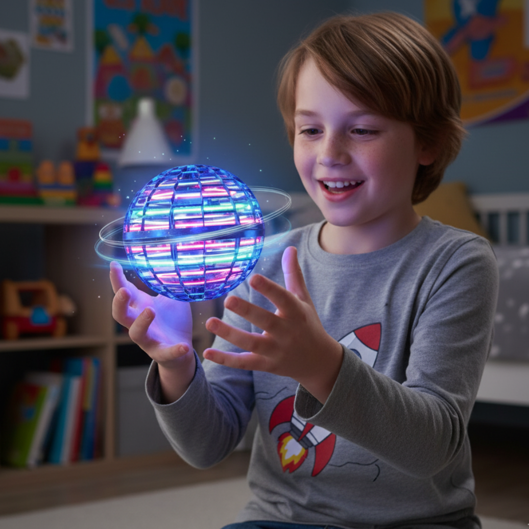 SkyOrb – LED Vliegende Bal – Handgestuurde Flying Spinner Mini-Drone