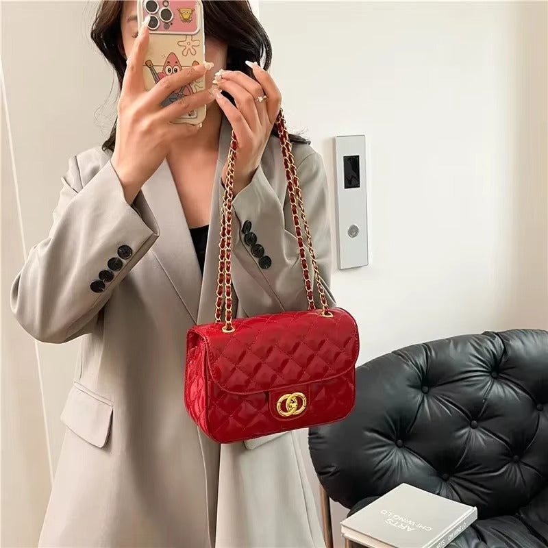 Selvaya – Sac à main en cuir avec bandoulière