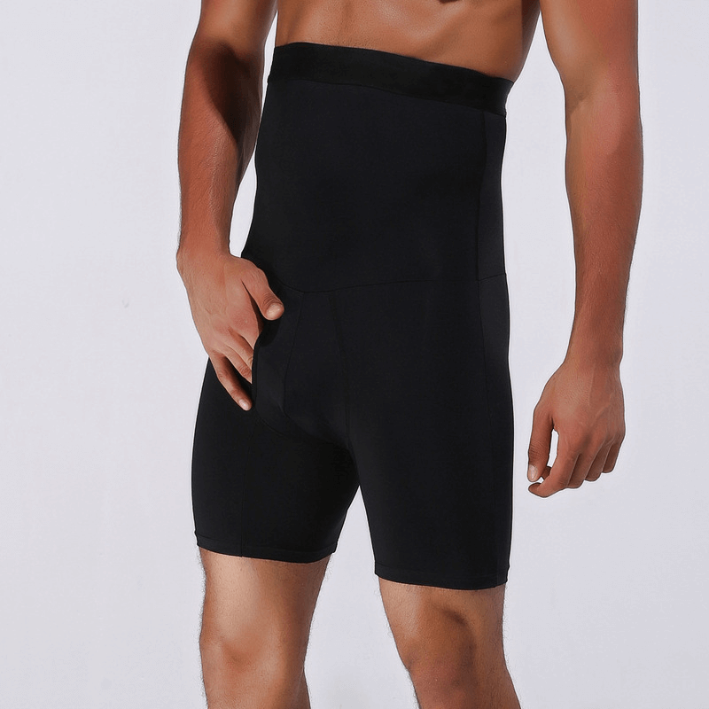 MaxFit Men's Shaping Compression Boxer Briefs-Black-M-State of Style