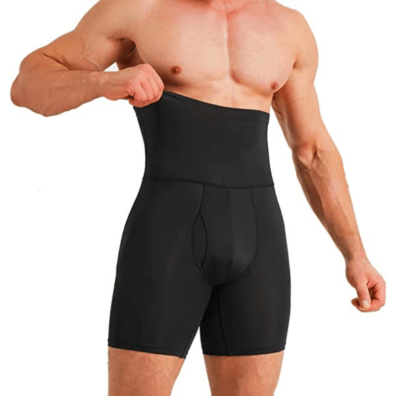 MaxFit Men's Shaping Compression Boxer Briefs-Black-M-State of Style