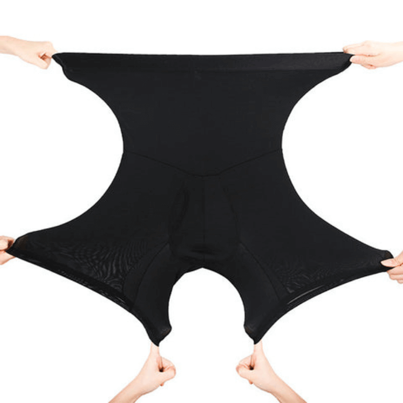 MaxFit Men's Shaping Compression Boxer Briefs-Black-M-State of Style