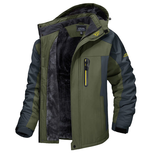 Windbreaker Jacke | Warm und wasserdicht für Outdoor-Aktivitäten