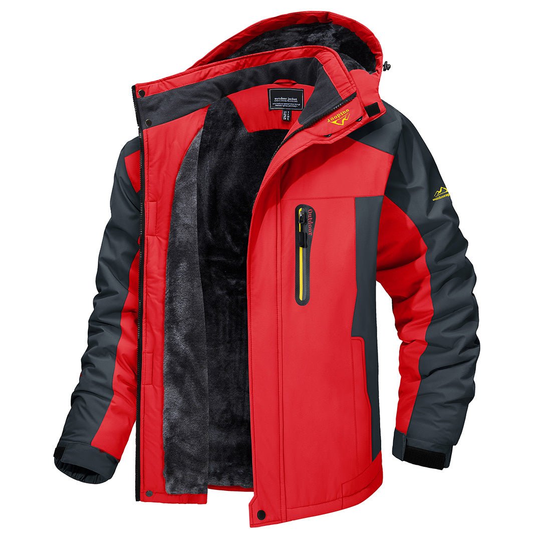 Windbreaker Jacke | Warm und wasserdicht für Outdoor-Aktivitäten