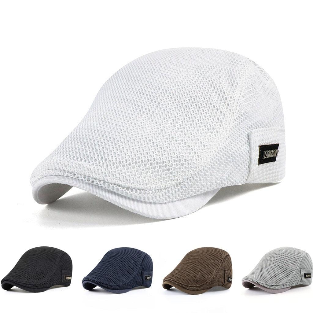 MeshCap™ - Casual voor mannen Hoeden baretten katoen Caps