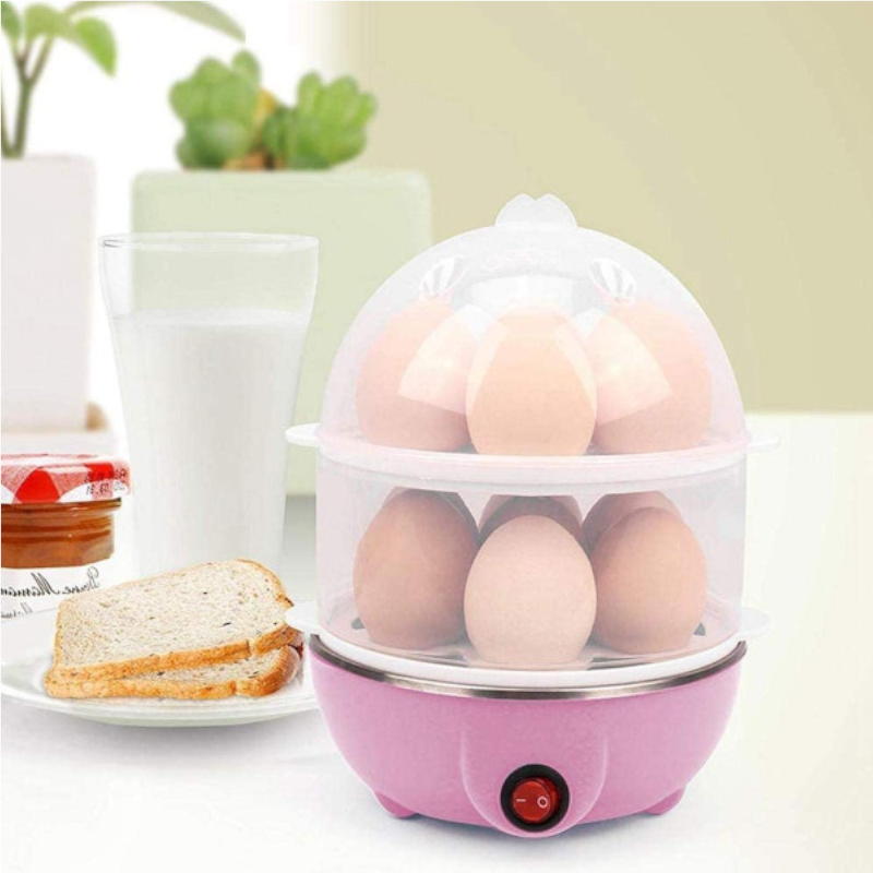 Multi-Function Double Layer Steamer Egg Pasta Buns Automatic Power Off