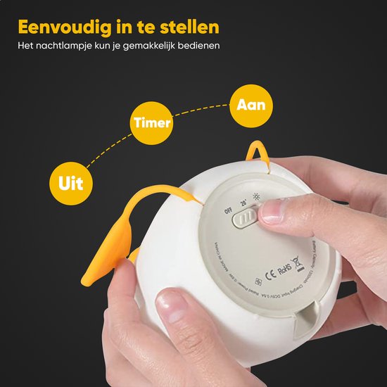GlowBuddy - Nachtlampje - Panda