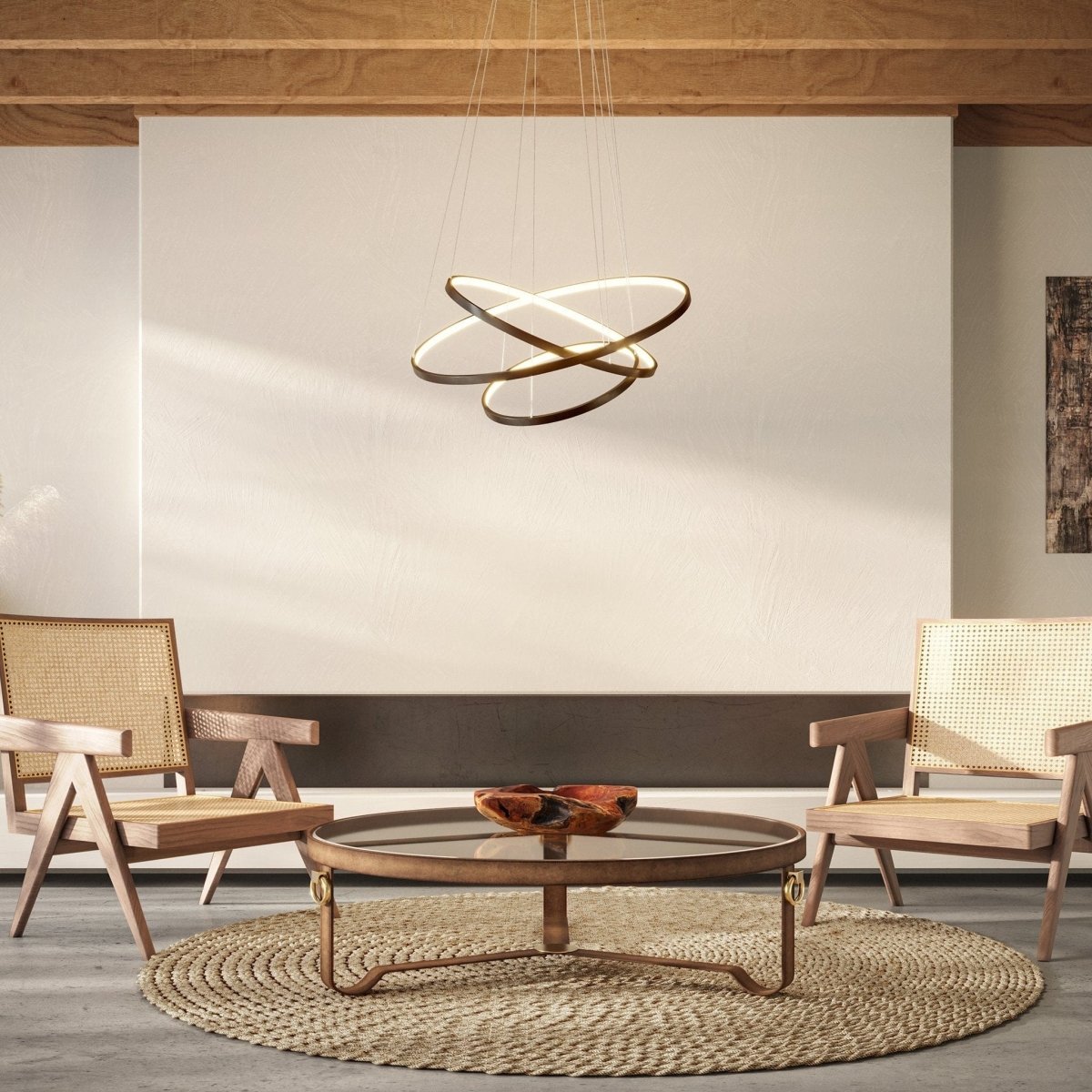 Lampa wisząca LED, którą kontrolujesz zdalnie