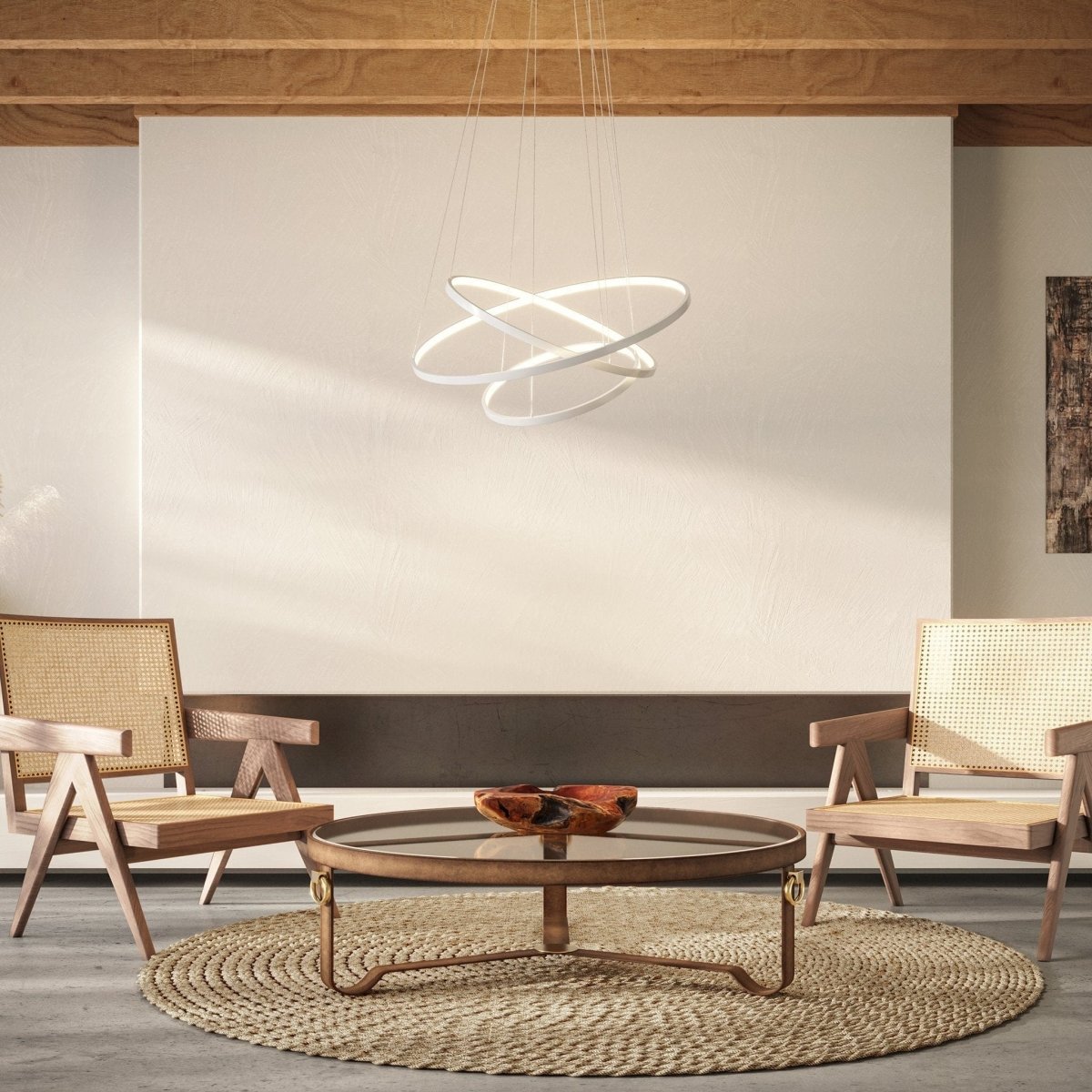 Lampa wisząca LED, którą kontrolujesz zdalnie