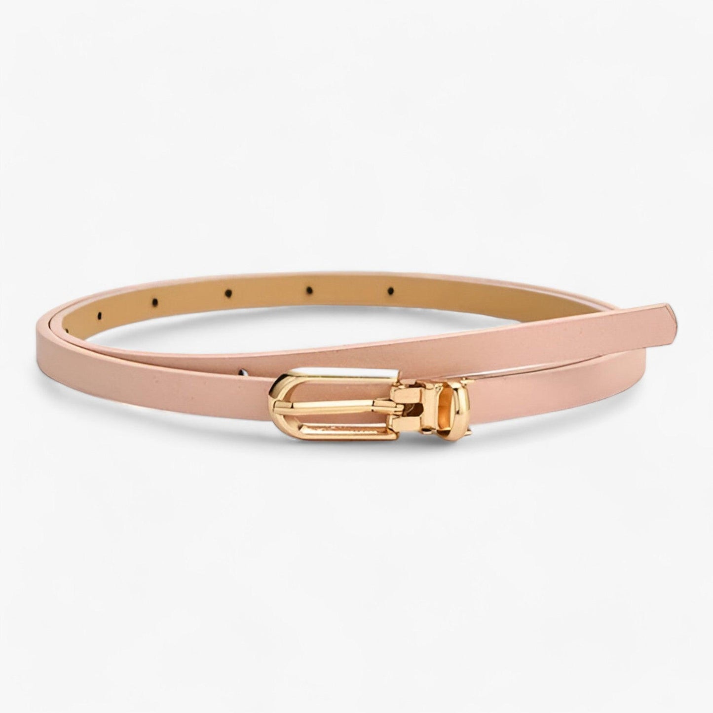 Cintura sottile: accessorio alla moda versatile Donna - Rosa 105CM - 1 ADULT Belts China (mainland) fashion Faux Leather Mainland China ny14 PU Solid WOMEN Zhejiang - Concept Palermo