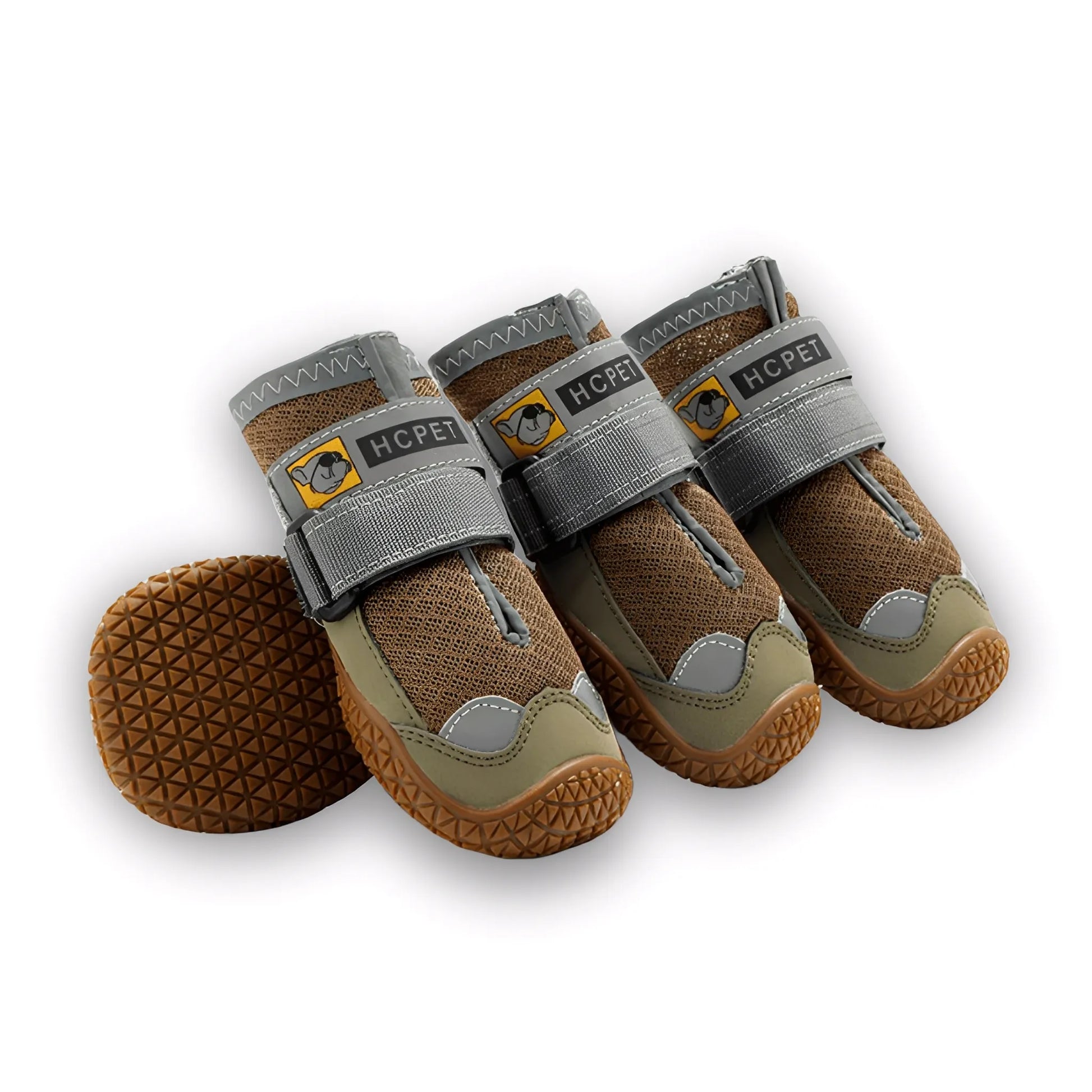 PootGrip Schoentjes | Beschermende Antislip Hondenschoenen voor Wandelen