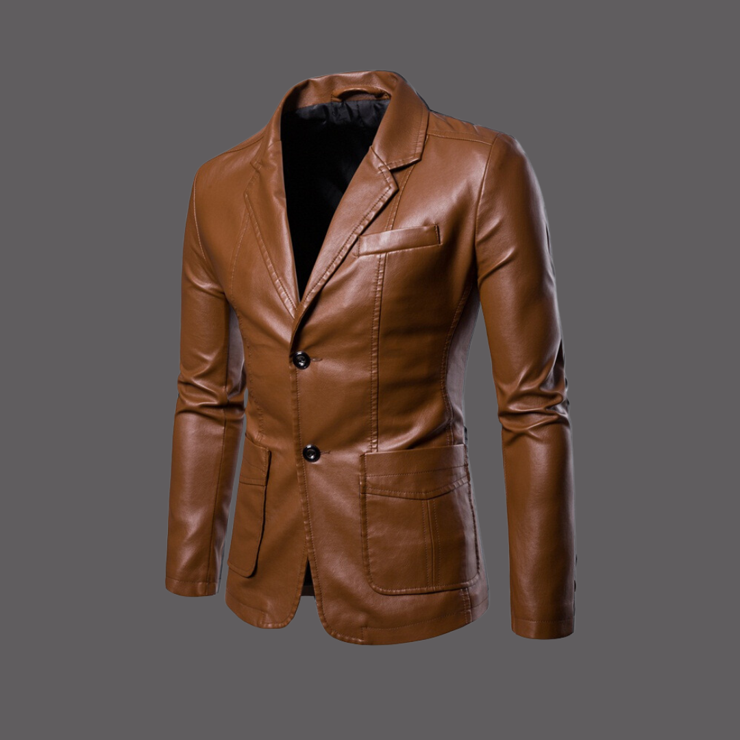 Avencea - Stylish Leather Jacket for Men