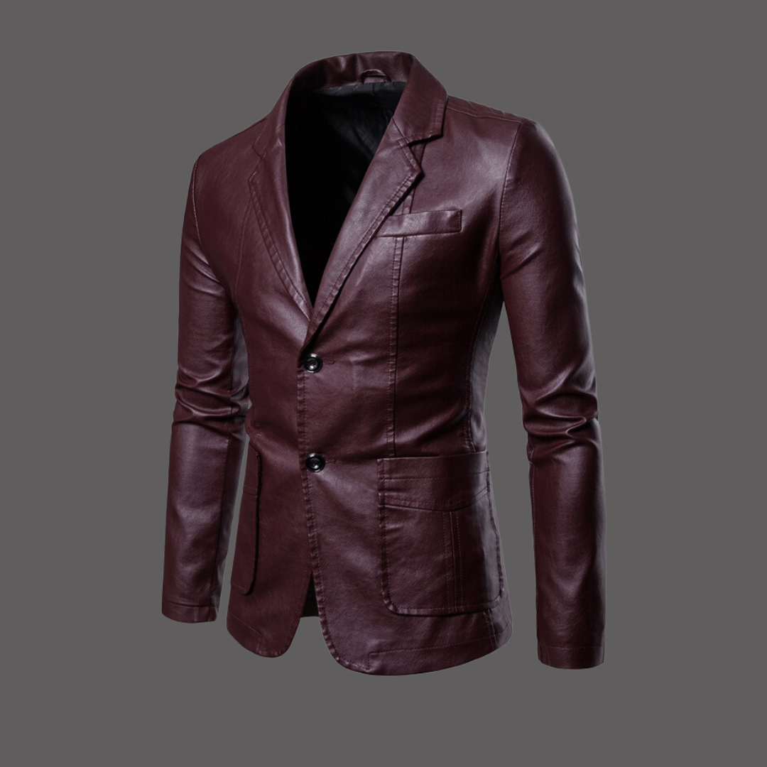 Avencea - Stylish Leather Jacket for Men