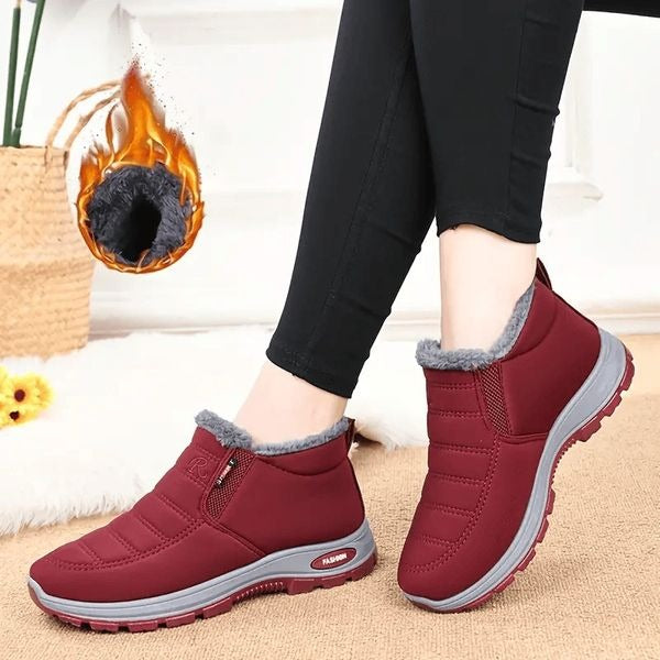 Warm Sheepskin-Lined Boots