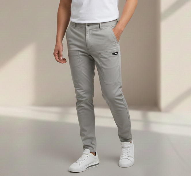 Stretch-Cargohosen für Herren