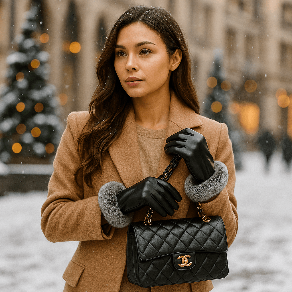 SilkGlide Winter Gloves - Elegant Style - Warm Insulation - Touchscreen