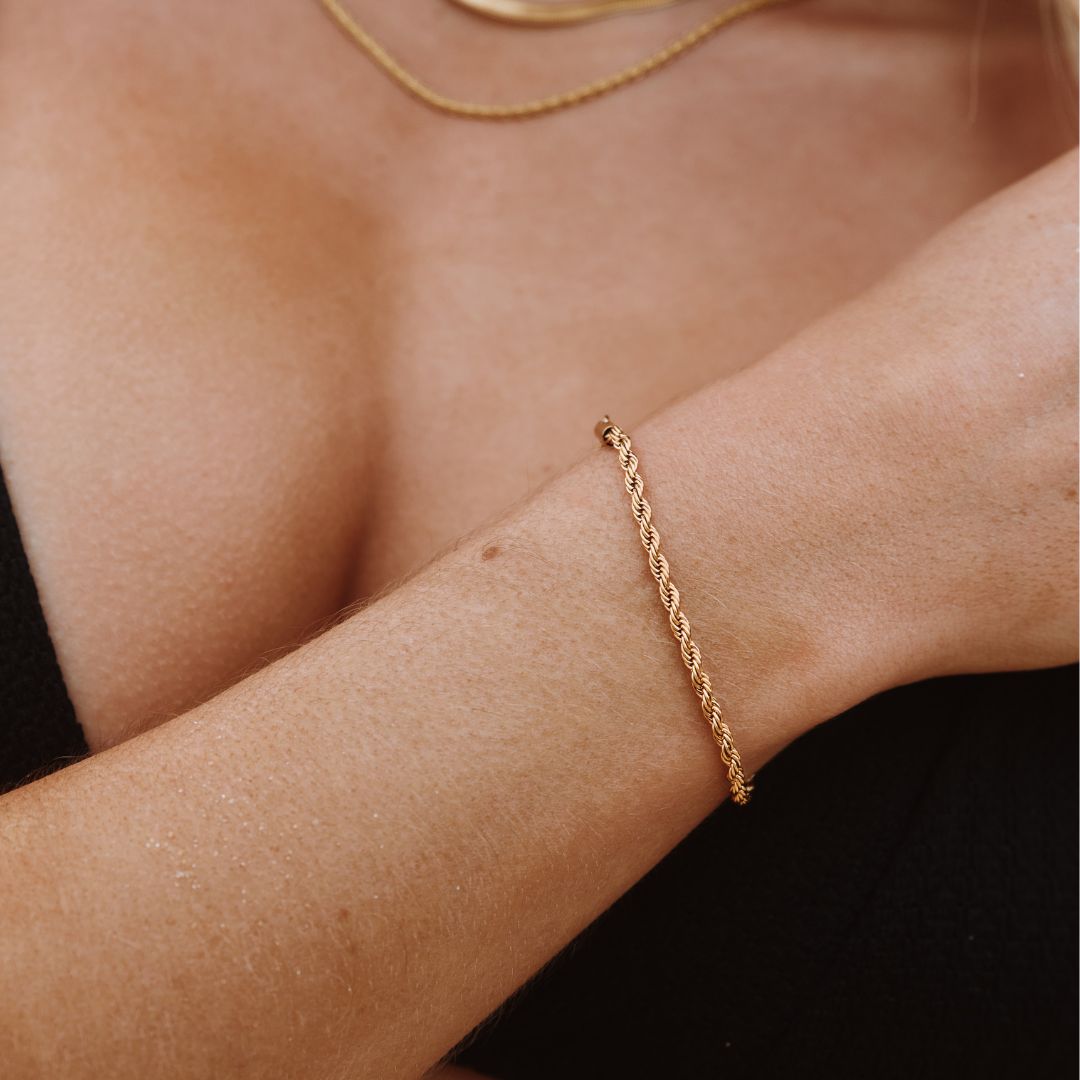 Rope Chain Bracelet Unisex Waterproof & Hypoallergenic