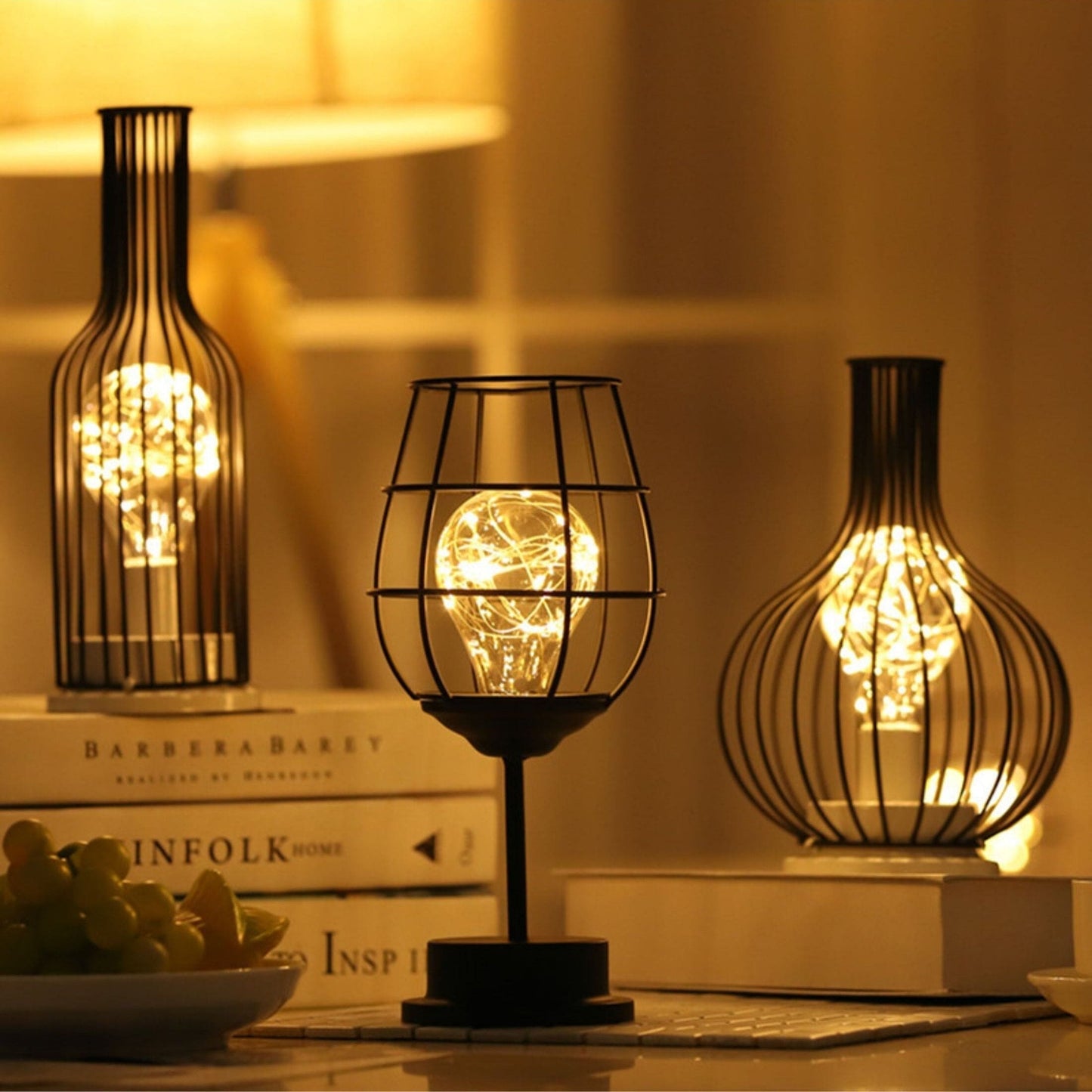 GlowPulse | Rustieke Tafellamp | Industrieel Ontwerp & Sfeerverlichting