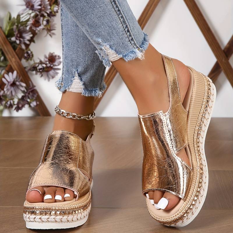 Orthopedic Sandals Women  Non-Slip, Star-Patterned Comfort