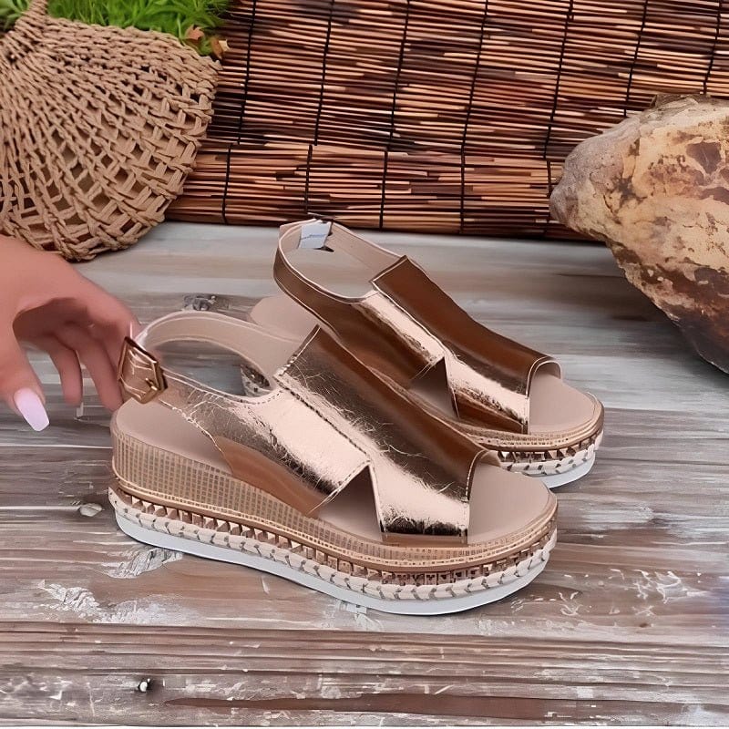 Orthopedic Sandals Women  Non-Slip, Star-Patterned Comfort