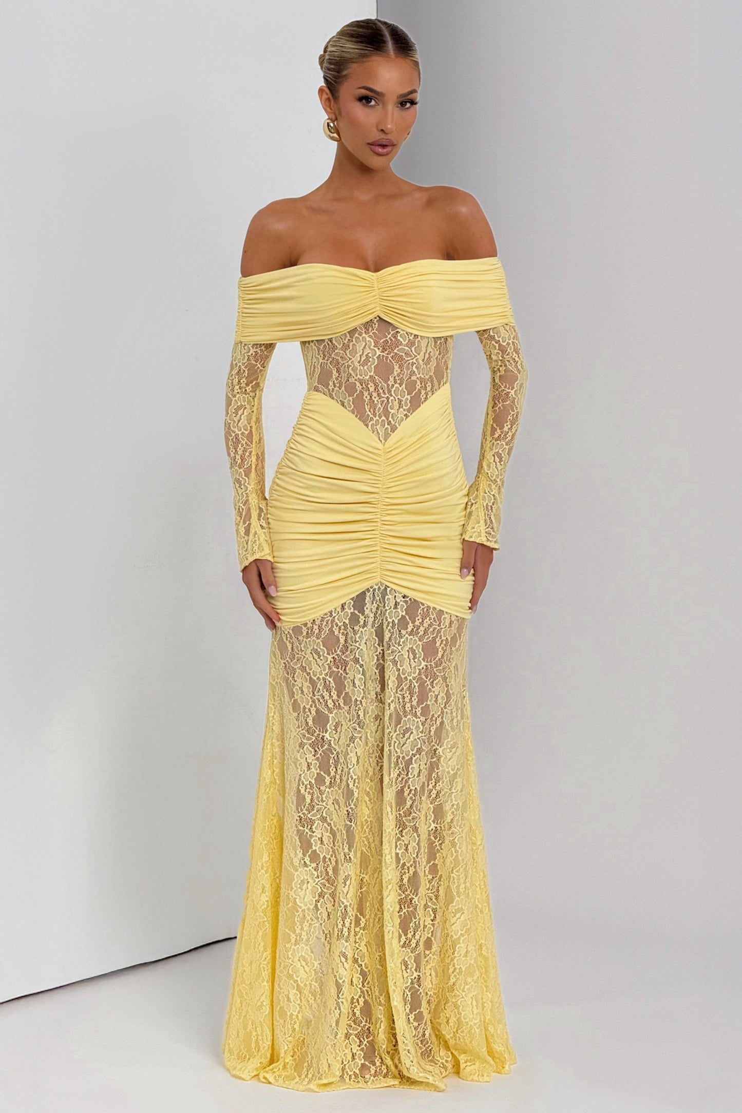 THE MOONFIRE MAXI DRESS - CHOCOLATE BROWN