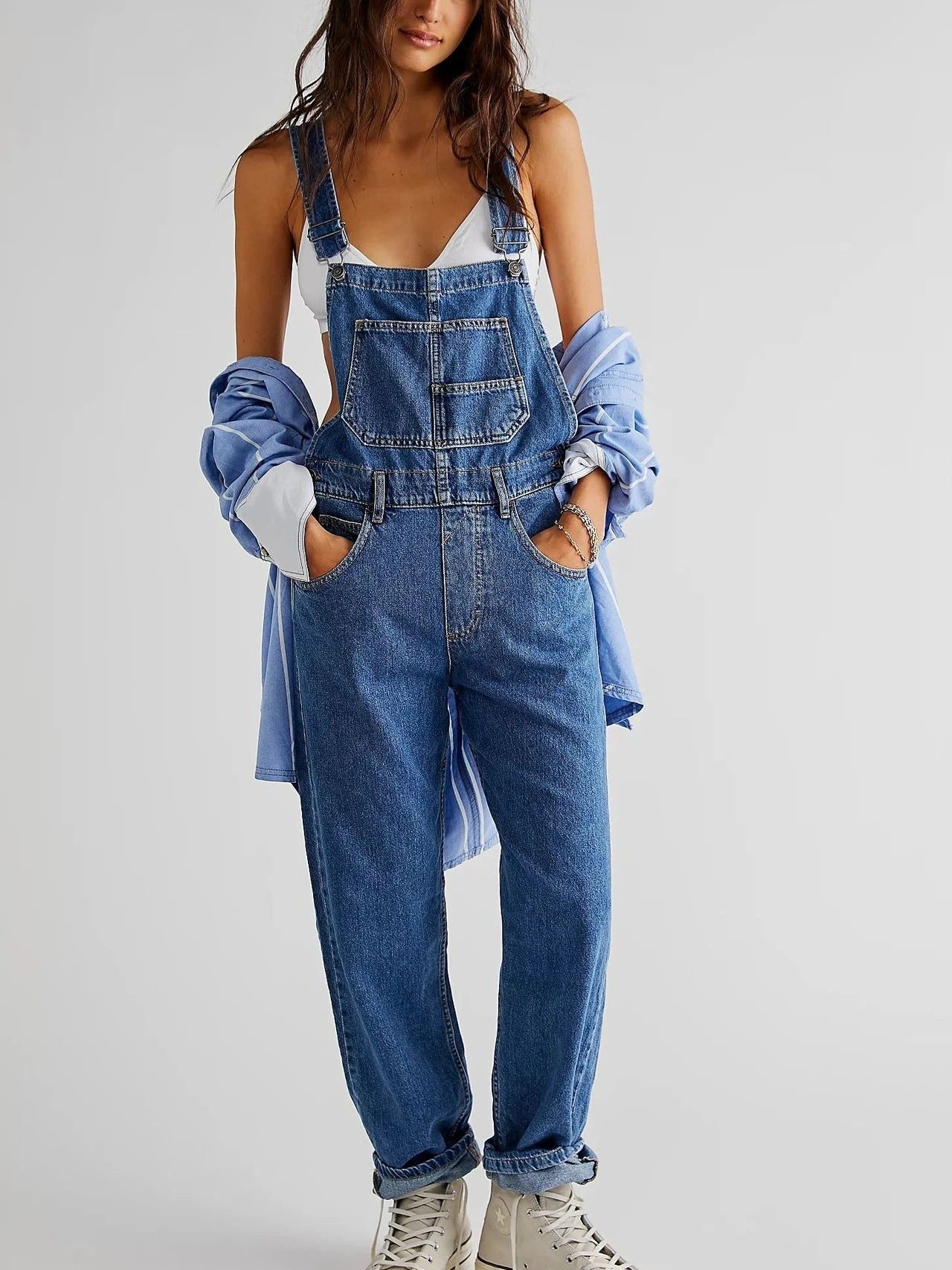 Salopette en Jean Femme
