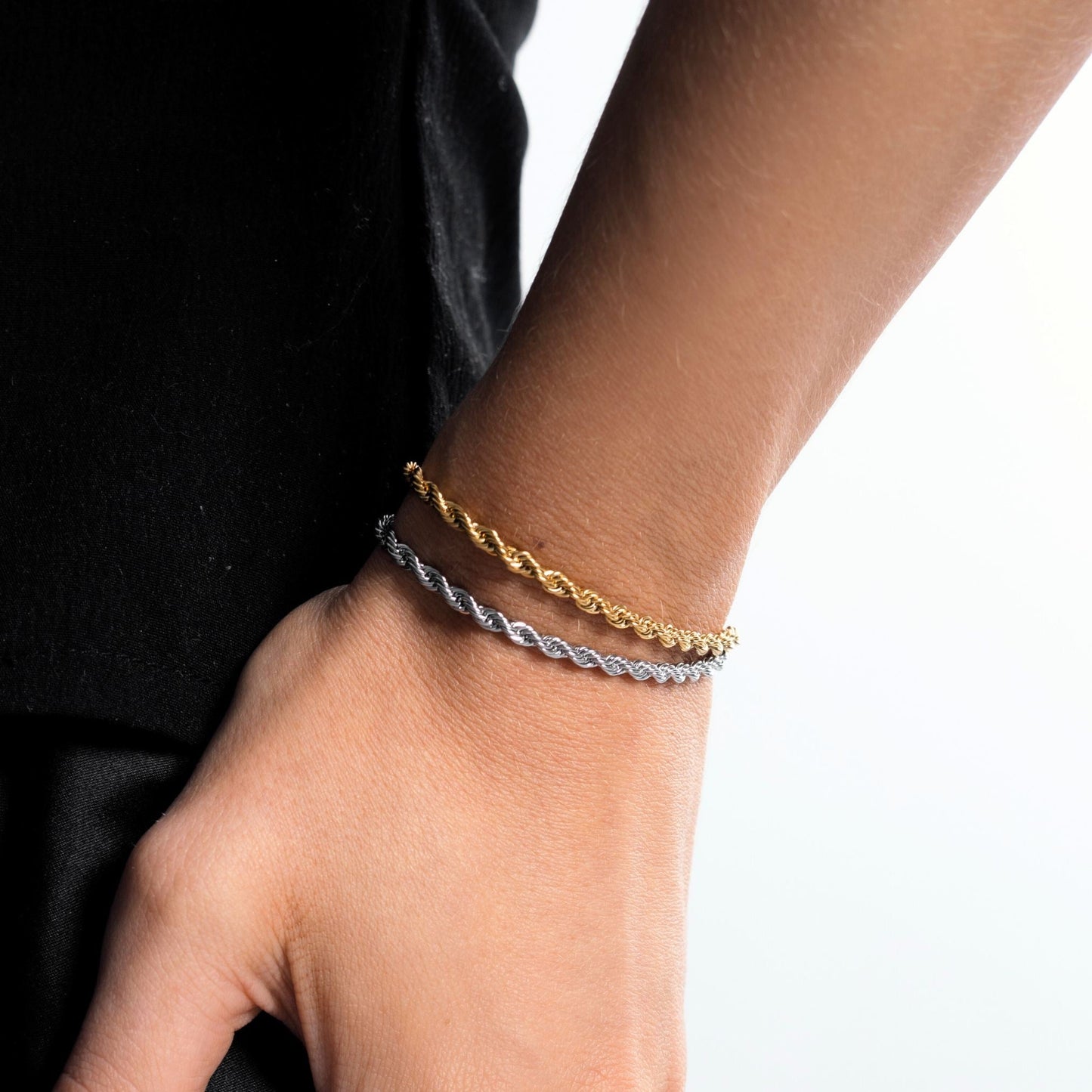 Rope Chain Bracelet Unisex Waterproof & Hypoallergenic