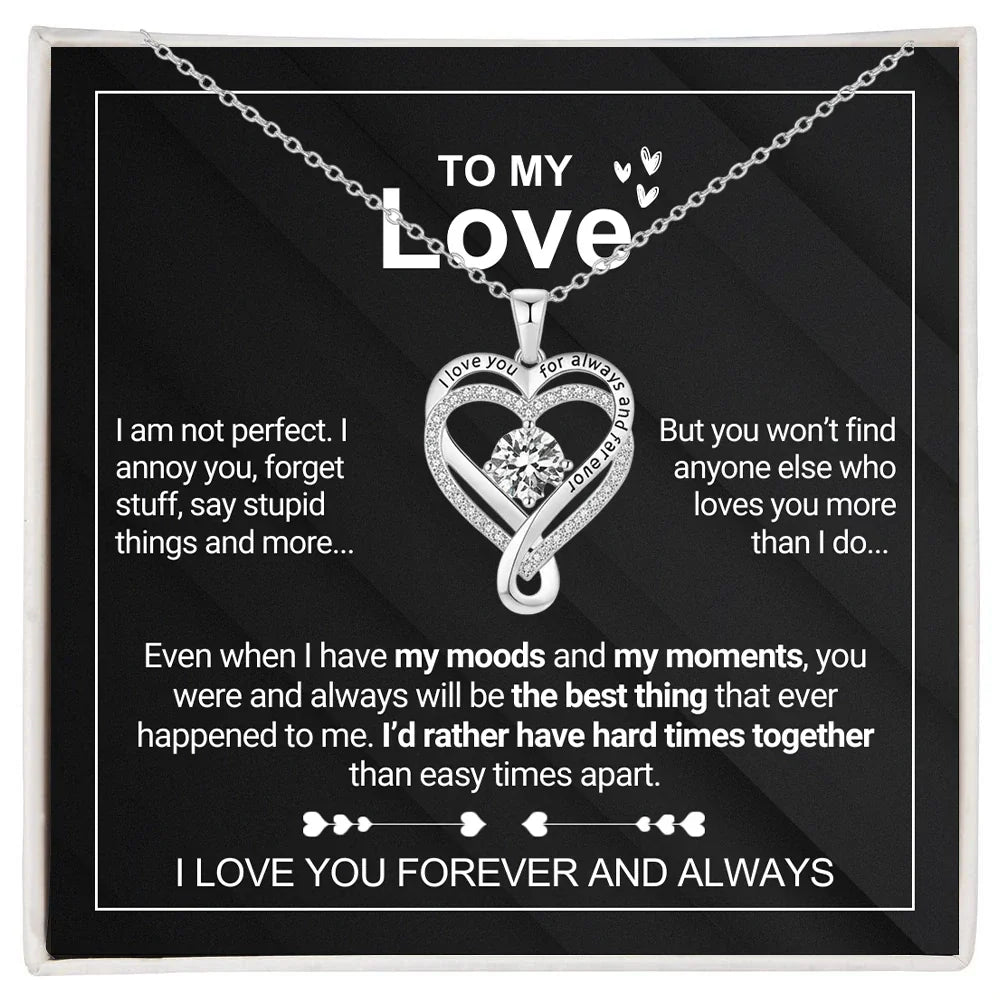 To My Wife - Forever & Always Necklace