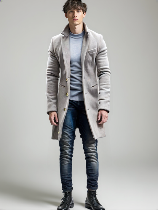 Cris Manteau d’Hiver Homme – Chaud, Confortable & Élégant